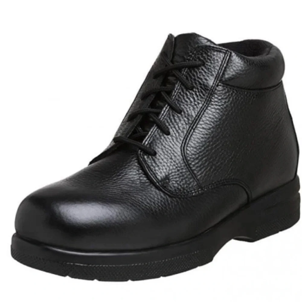 Drew Tucson Black Calf Men's Casual Comfort Boot Shoes SZ 9.5M